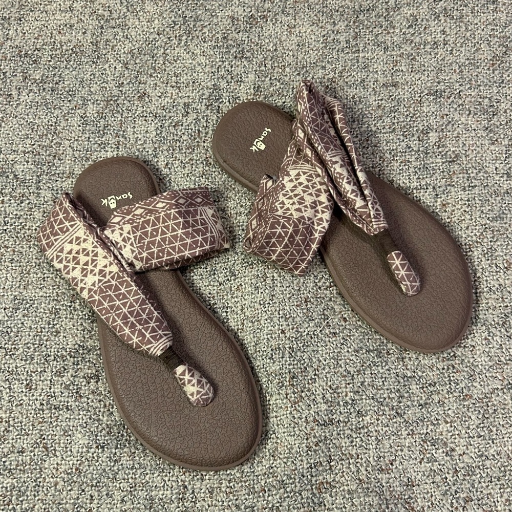 Sanuk Mocha Yoga Slingback Sandal